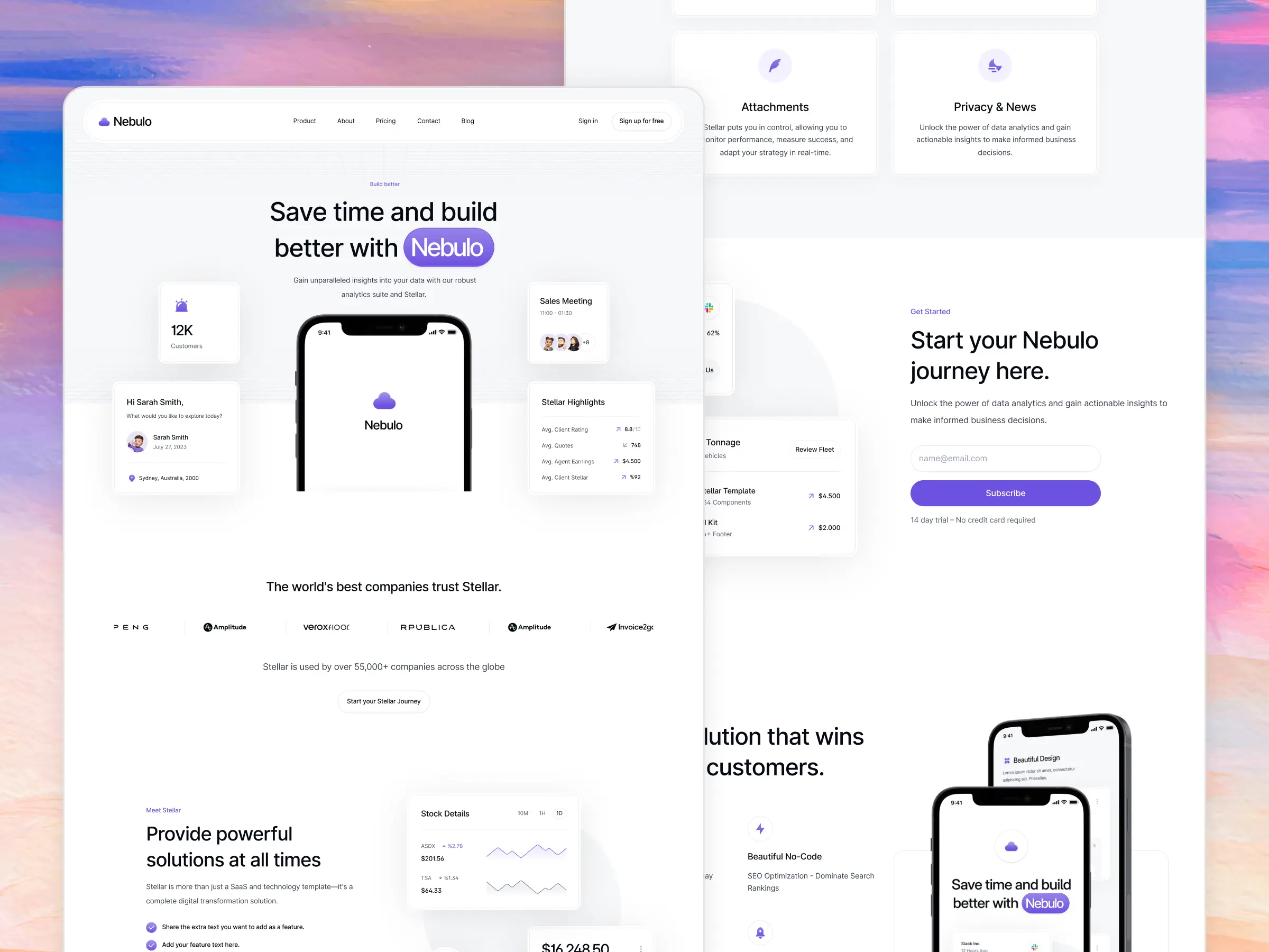 Nebulo - Diseño UI/UX