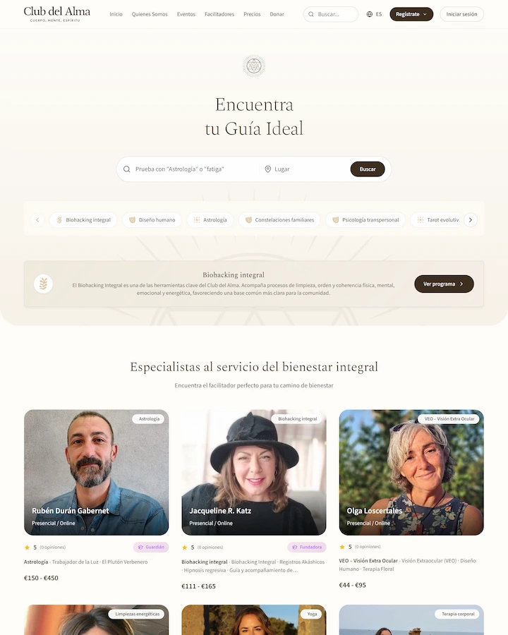 Proyecto de diseño de páginas web para empresas